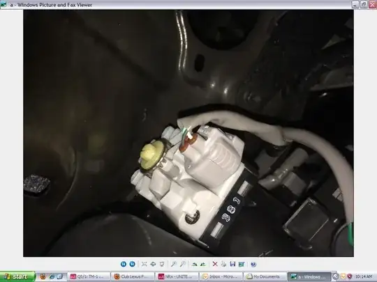 White hex nut