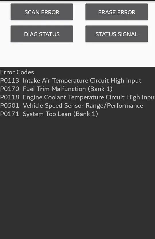 OBD errors