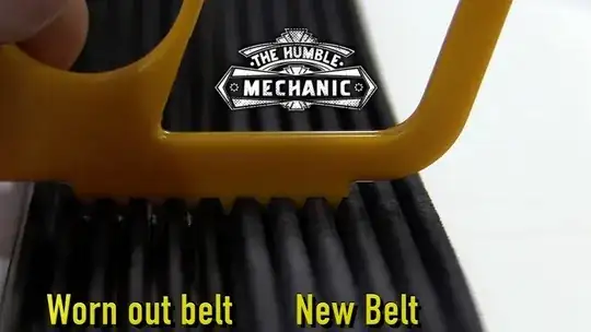 Serpentine Belt Wear Gauge image from The Humble Mechanic website