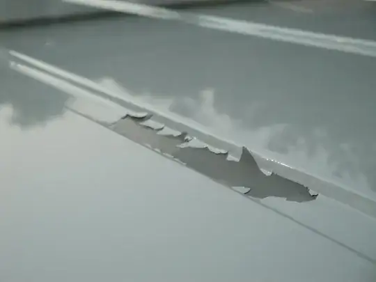 peeling