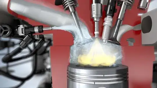 Water Injection Cutaway