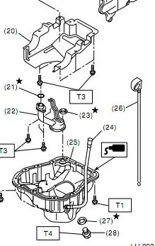 WRX oil pan