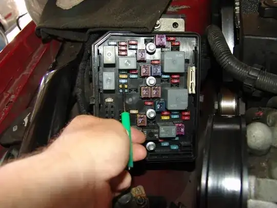 2007 Monte Carlo Fuse Panel Location