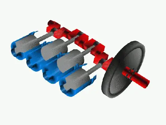 Crankshaft - its the red one!
