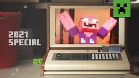 10 Things Minecraft 2021 Special Thumbnail.jpg: Infobox image for Ten Things You Probably Didn't Know About Minecraft the video in Minecraft
