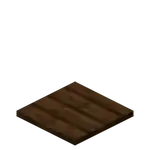 Dark Oak Pressure Plate.png: Infobox image for Wooden Pressure Plate the block in Minecraft