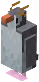 Royal Penguin.png: Infobox image for Royal Penguin the dungeons entity in Minecraft