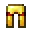 Invicon Redstone Trim Golden Leggings.png: Inventory sprite for Redstone Trim Golden Leggings in Minecraft as shown in-game linking to Redstone Trim Golden Leggings with description: Golden Leggings Upgrade:  &yArmor Trim  Redstone Material When on Legs: +3 Armor