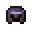 Invicon Amethyst Trim Netherite Helmet.png: Inventory sprite for Amethyst Trim Netherite Helmet in Minecraft as shown in-game linking to Amethyst Trim Netherite Helmet with description: Netherite Helmet Upgrade:  Armor Trim  Amethyst Material When on Head: +3 Armor +3 Armor Toughness +1 Knockback Resistance