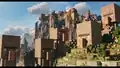 Steve building villager heads