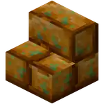 Baked Potato Brick Stairs.png: Infobox image for Baked Potato Brick Stairs the block in Minecraft