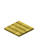 Bamboo Pressure Plate.png: Infobox image for Wooden Pressure Plate the block in Minecraft