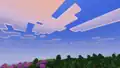 The sky in temperate biomes.[note 3]