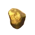 A gold nugget.