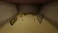 A torch and soul torch with point lights off. They look just like torches in Fancy graphics, despite Vibrant Visuals being used.