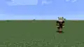 Jeb's first superflat screenshot.