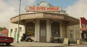 Exterior of The Over World store, renamed from Game Over World