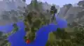Notch took this screenshot while testing the river biome.