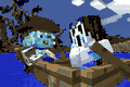 GIF of The Sea-Swallowed Captain and The Lapis Lady in promotion of the pack.