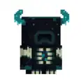 Pixel art version of the warden made by Nekofresa.