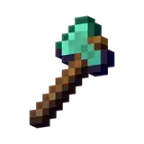 Diamond Axe (inventory) MCE.png: Infobox image for Diamond Axe the item in Minecraft