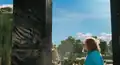 Steve repairing the portal