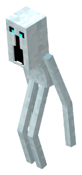 MCSM2 Icy Ender Creeper Exploding.webp: Infobox image for Icy Ender Creeper the story mode mob in Minecraft
