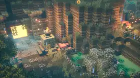 MCD Secret Cave (Entrance).png: Infobox image for Secret Cave the dungeons mission in Minecraft