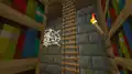 Naturally occurring ladders in a stronghold.