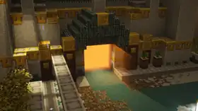 MCD Low Room (Entrance).png: Infobox image for Lower Gauntlet the dungeons mission in Minecraft