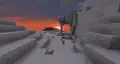 A desert sunrise.
