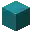 Invicon Cyan Concrete Powder.png: Inventory sprite for Cyan Concrete Powder in Minecraft as shown in-game with description: Cyan Concrete Powder