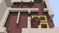 A screenshot of the Basement level files loaded in Minecraft