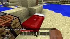 Build 0016's chat box has bigger text, with the background being a bit smaller, and not casting all the way to the right as it does in the final version. This closely resembles the way the Java Edition's chat looks.