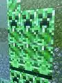 An image of some creeper magnets on the block.