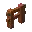 Invicon Acacia Fence.png: Inventory sprite for Acacia Fence in Minecraft as shown in-game linking to Acacia Fence with description: Acacia Fence