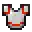 Invicon Redstone Trim Iron Chestplate.png: Inventory sprite for Redstone Trim Iron Chestplate in Minecraft as shown in-game linking to Redstone Trim Iron Chestplate with description: Iron Chestplate Upgrade:  &yArmor Trim  Redstone Material When on Body: +6 Armor