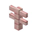 Cherry Fence.png: Infobox image for Wooden Fence the block in Minecraft