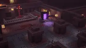 MCD Nether Fortress Sub-mission (Start 1).png: Infobox image for Nether Fortress Sub-mission the dungeons mission in Minecraft
