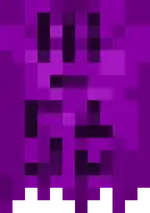 Mystery Cape.png: Infobox image for Mystery Cape the dungeons cosmetic in Minecraft