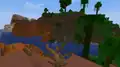 Jungle and badlands biome generated next to each other.