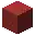 Invicon Red Concrete Powder.png: Inventory sprite for Red Concrete Powder in Minecraft as shown in-game with description: Red Concrete Powder