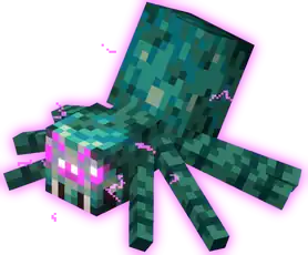 Giant Cave Spider.png: Infobox image for Giant Cave Spider the dungeons entity in Minecraft