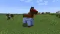 Horse but with pants on.