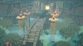 MCD The Lost Ruins (Entrance).png: Infobox image for The Lost Ruins the dungeons mission in Minecraft