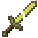 MCSM Golden Sword (Broken).png: Infobox image for Golden Sword the story mode item in Minecraft