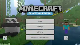 Education Edition 1.9.1.png: Infobox image for v1.9 the version in Minecraft