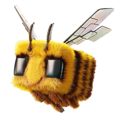 AMCM Bee.png: Infobox image for Bee the species in Minecraft
