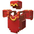 "Smile Armor" that replaced diamond armor in the game.