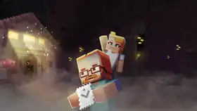 Eerie event.png: Infobox image for Eerie Mojang Office Party the server in Minecraft